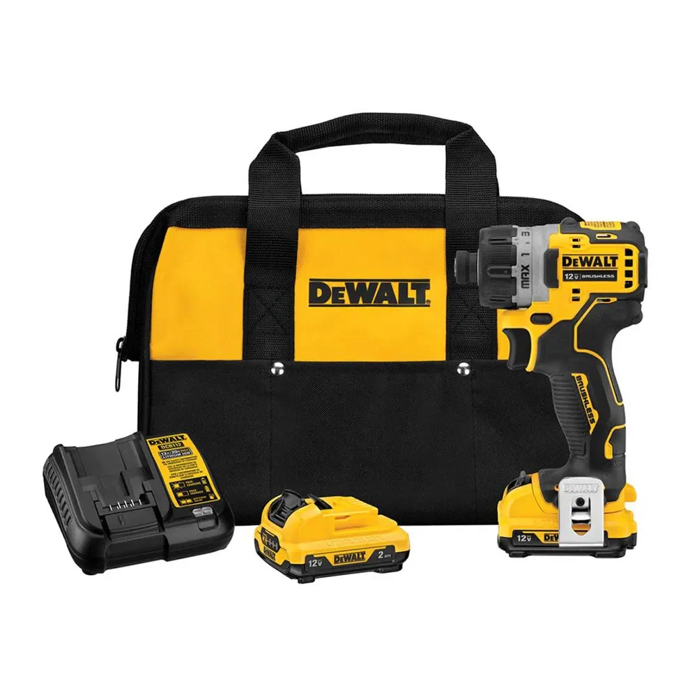 DEWALT 1/4-in 12V Max Brushless Cordless Screwdriver Kit