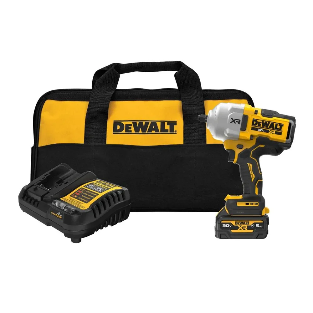 DEWALT 20V MAX 1/2 XR HIGH TORQUE Impact Wrench Kit