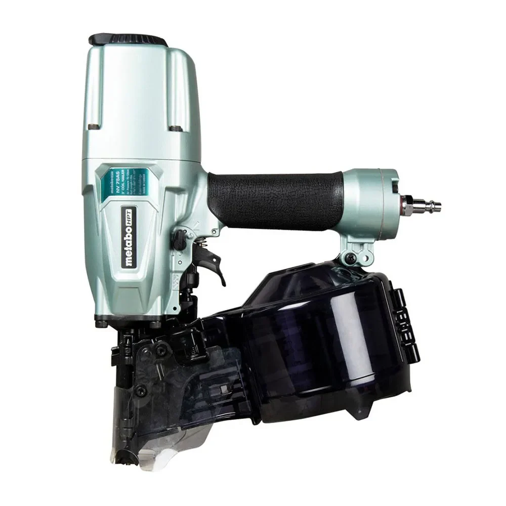 Metabo HPT NV75A5 Pneumatic 3in Siding/Light Framing Sheathing Coil Nailer