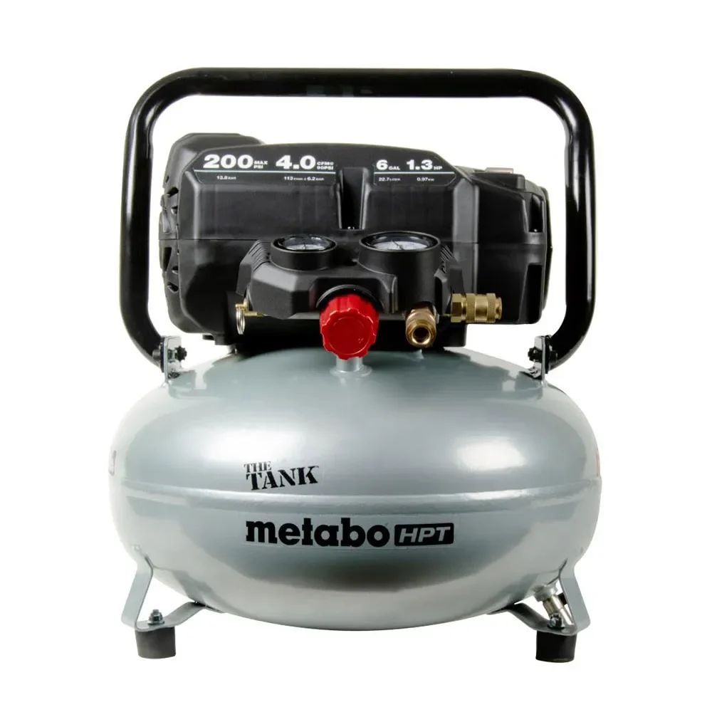 Metabo HPT The Tank 6 Gallon 200 PSI Job Site Compressor