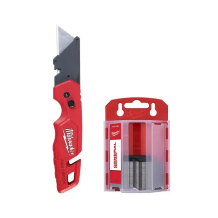 Milwaukee FASTBACK with Storage & 50PC General Utility Blades Set