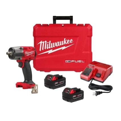 Milwaukee M18 FUEL 1/2inch Mid Torque Impact Wrench with Friction Ring Kit