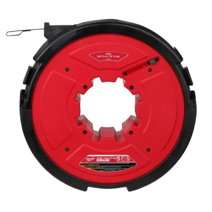 Milwaukee M18 FUEL Angler 240 x 1/8inch Steel Pulling Fish Tape Drum