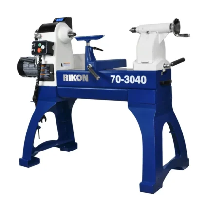 RIKON 30 In. x 40 In. Heavy Duty VSR Lathe with Sliding Bed