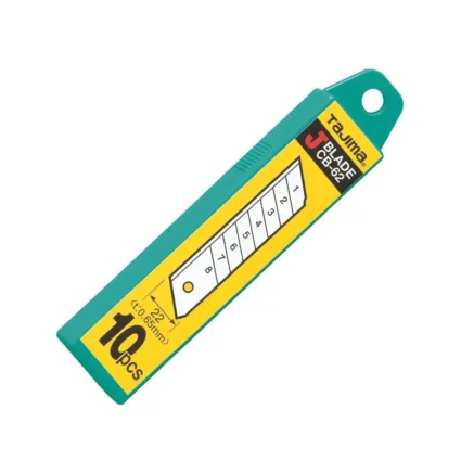 Tajima 7/8in 8 Point ENDURA Utility Knife Replacement Blades 10pk